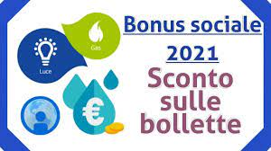 Bonus sociale luce gas e idrico 